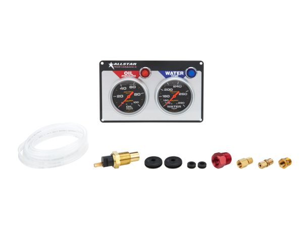 2 Gauge Panel A/M OP/WT Liquid Filled