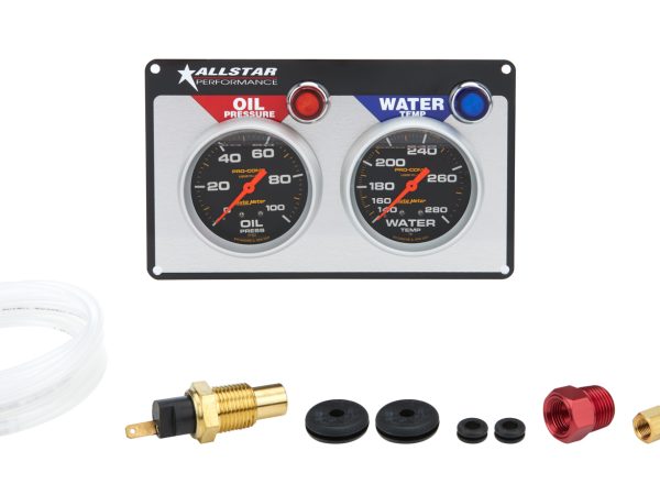 2 Gauge Panel A/M OP/WT Liquid Filled