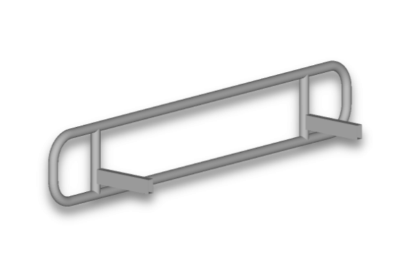 Bumper - Rear - universal fit