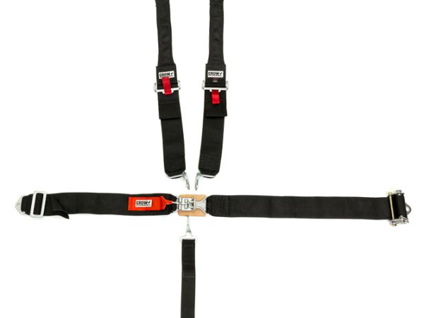 Crow - Ratchet Belts 3in Latch And Link Bolt In Black