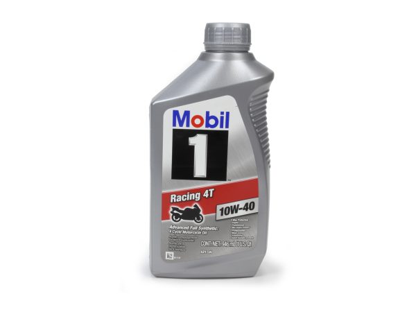 Mobile One - 10w40 Motorcycle Oil Quart